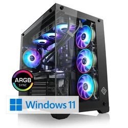 CSL Computer CSL Gaming PC M11980H, Intel Core Ultra 7 265KF (8x3900 MHz), GeForce RTX 5070, 32 GB DDR5-RAM, SSD 2 TB, Windows 11 Home, (5000312607)