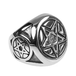 Prstan ETNOX - Pentagram - SR1431