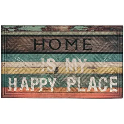Multy Home Preproga LIMA Happy Place 45 x 75 cm, s tiskom