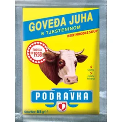 PODRAVKA Goveđa supa sa testeninom 65g
