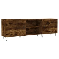 TV ormarić boja dimljenog hrasta 150x30x50 cm konstruirano drvo