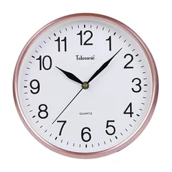 Telesonic Zidni sat, 25 cm, Roze