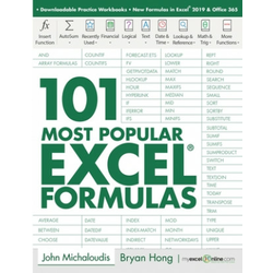 101 Most Popular Excel Formulas