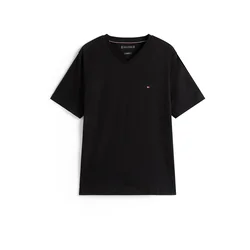 TOMMY HILFIGER Majica ESSENTIAL črna