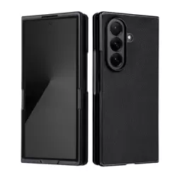 Maska Leather za Samsung Galaxy Z Fold 7/ F966B crna