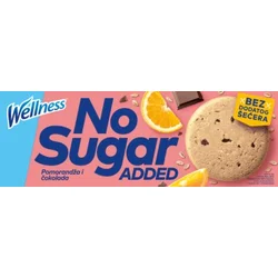 KEKS WELLNESS NO SUGAR ADDED POMORANDZA I COK 125G