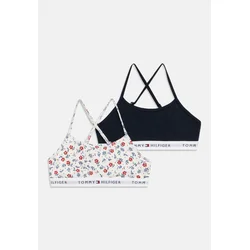 Tommy Hilfiger Underwear Modrček temno modra/živo rdeča/bela
