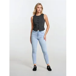 Sinsay - Skinny farmerke - plava
