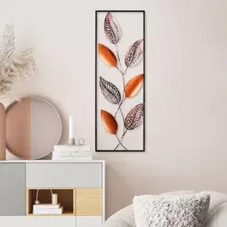 Wallity Zidna dekoracija Leaf 3, 32x90 cm, Šarena