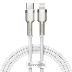 USB-C kabel za Lightning Baseus Cafule PD 20W 1m bijeli