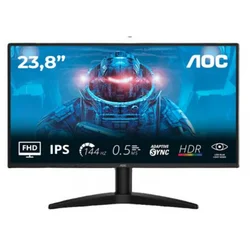 Monitor AOC 24B36X 23.8/IPS/1920X1080/144Hz/0.5ms MPRT/HDMI,DP/Adaptive sync/VESA/crna