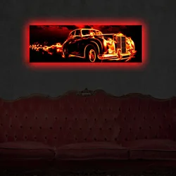 Wallity Slika sa LED osvetljenjem 3090DACT-43, 30x90 cm