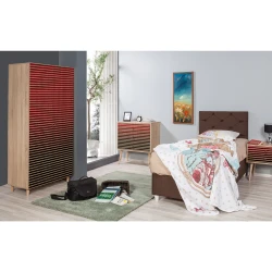 Hanah home Ormar Stil 90x192x52cm Hrast