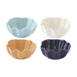 Bowl, porcelain, 13 cm, Coquillages - Easy Life