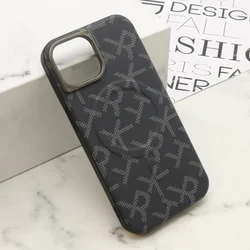 Magsafe Futrola monogram za iphone 15 (6.1) crna ( F125071 )