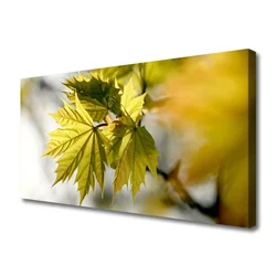 tulup.si Slika na platnu Rastlinski listi 125x50 cm