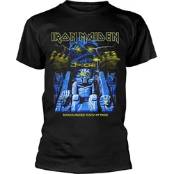 Iron Maiden Back in Time Mummy Black L Majica