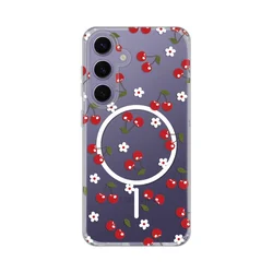 Maska za Samsung S921B Galaxy S24 Magsafe, Cute Cherries