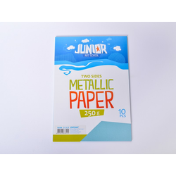 Papir metalik A4 250g 1/10, PLAVI