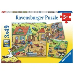 Ravensburger Slagalica Na farmi, 3x49 delova