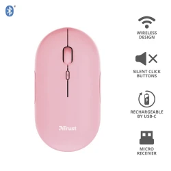 TRUST PUCK WRL RCHRG Mis PINK (24125)