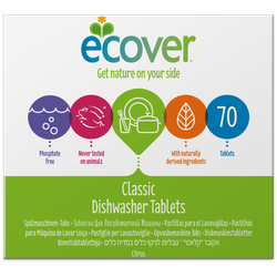 Ecover Tablete za perilicu posuđa Classic - akcijski paket - 70 Tabs