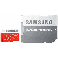 SAMSUNG micro SDXC 256GB EVO Plus + SD adapter MB-MC256DA/EU