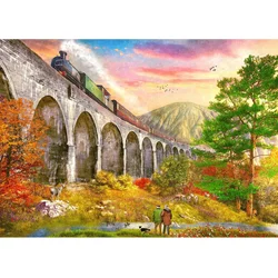 Gibsons - Puzzle Davison: Prečkanje viadukta Glenfinnan - 1 000 kosov