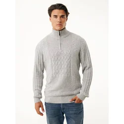 MEXX Pulover svetlo siva