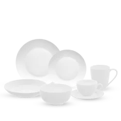 Porcelanasti komplet 28 kos — FLOW Lunasol - 491069