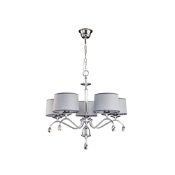 Jupiter 1604 - EG 5 CH - Kristalni luster EGIDA 5xE27/60W
