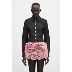 Bombažna srajca AMBUSH Fitted Pearl Button Shirt