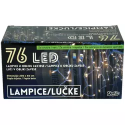 LED Icicle 2x0,5m, 76L, mogućnost nadogr