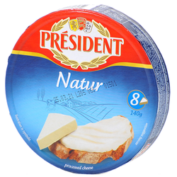 President Natur Topljeni sir za mazanje 140 g