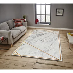 Conceptum Hypnose Tepih Asr Crpt-89, Pravougaoni, 140 x 220 cm, Sivi