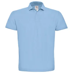 MAJICA KRATKI RUKAVI POLO B&C ID.001 180G SVIJETLO PLAVA L