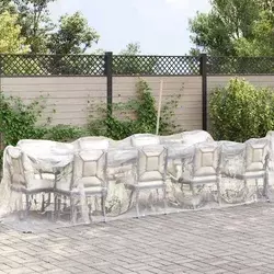 Prozirna cerada s ušicama 2x12 m polietilen