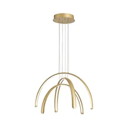 LED luster na sajli MEGAN LED/41W/230V zlatna