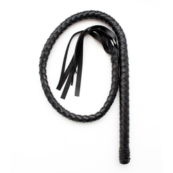 LateToBed BDSM Line Long Whip 110cm Black