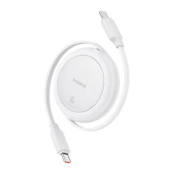 BASEUS USB kabel Baseus Free2Pull Mini USB-C na USB-C, 60 W, 1, (bel)