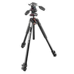MANFROTTO MK190XPRO3-3W - 190 aluminium 3-section tripod with head