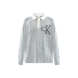 Calvin Klein Jeans Pulover črna/bela
