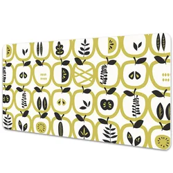 Decormat Podloga za pisalno mizo Apples pattern 100x50 cm