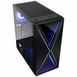Kolink VOID X ATX ARGB osvetljeno ohišje, črno