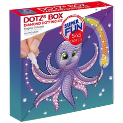 Diamond Dotz Dijamantski mozaik Magical Octupus, 15x15cm
