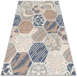 Decormat PVC podloga Havajski šesterokotniki 80x120 cm