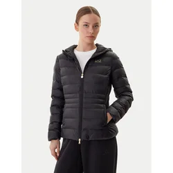 Emporio Armani EA7 TRAIN CORE LADY W ECO DOWN JACKET HO MEDIUM PADDED - TRAIN CORE Črna