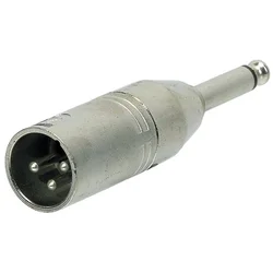 GEWA adapter XLR (m) Jack 6.3 mono