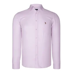 G985 DEWBERRY MENS SHIRT-PINK