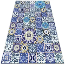 Decormat Vinilna preproga Špansko cvetje 140x210 cm